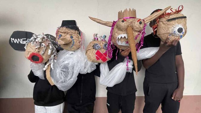 Divinité à cinq têtes de la santé mentale